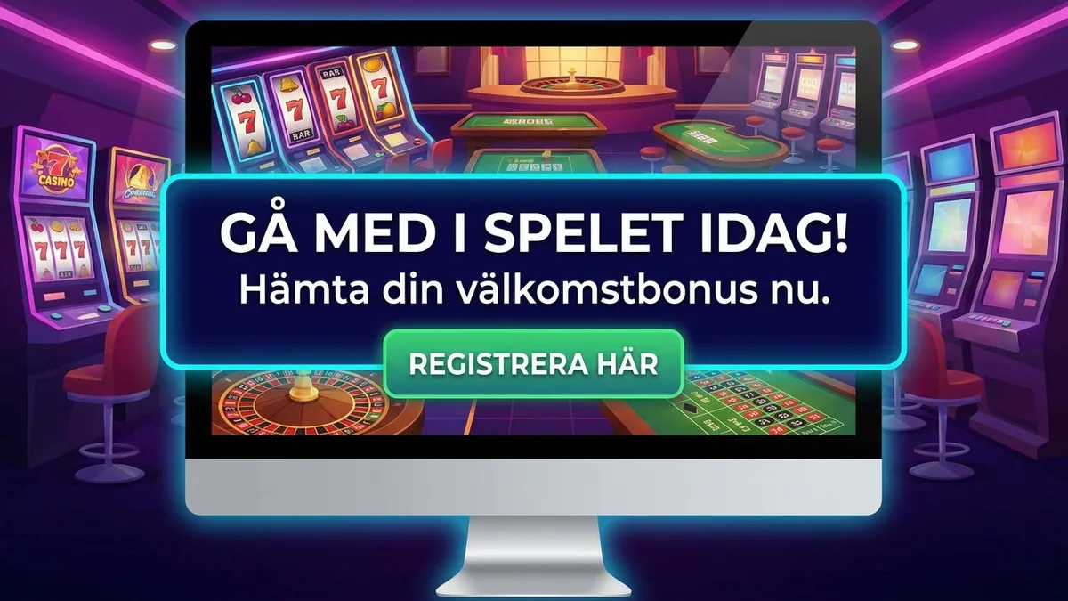 Registrera dig med bonus